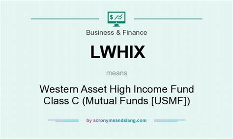 lwhix|Western Asset Short Duration High Inc C LWHIX .